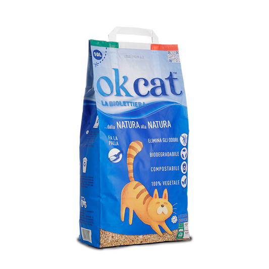 Żwirek  OK CAT biodegradowalny Classic 10 L