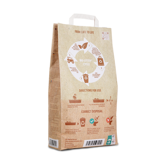 Żwirek  OK CAT biodegradowalny Naturalny 10 L